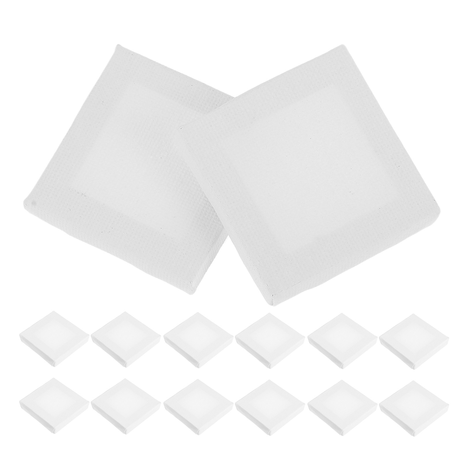 Office Furniture Home - 14Pcs 5x5cm Mini Canvas Framed Blank