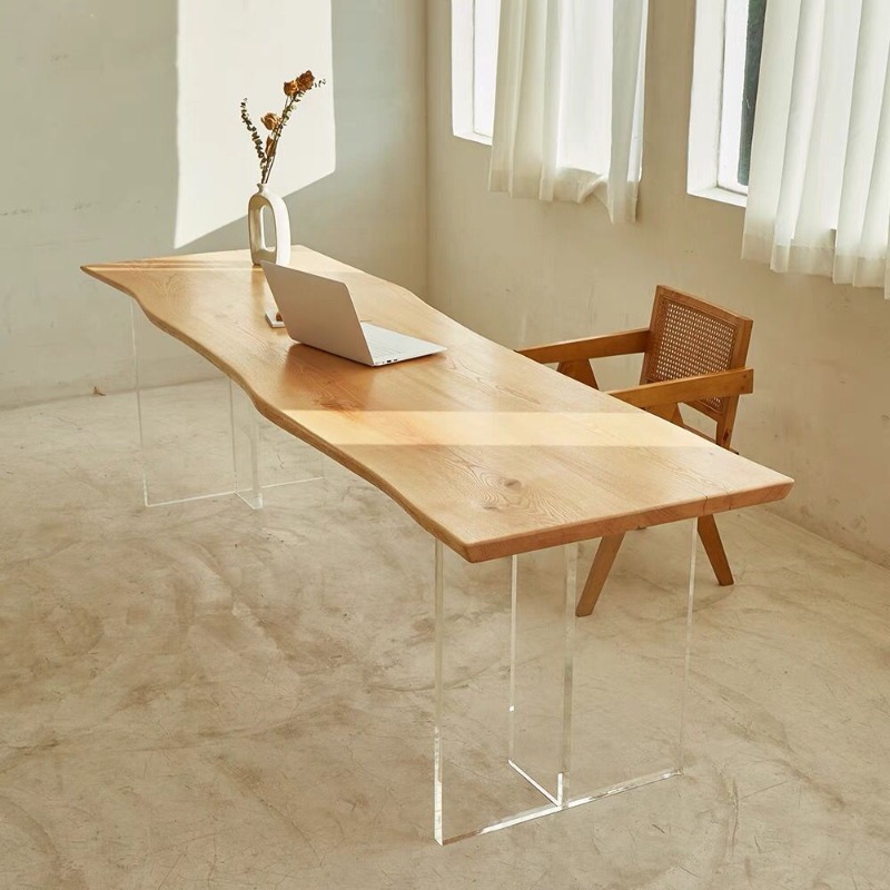 Nordic Solid Wood Acrylic Floa - огляд і ціна Office Furniture Home