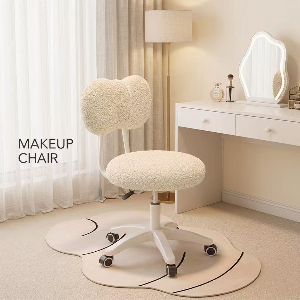 Cute Boucle Swivel Office Chai - огляд і ціна Office Furniture Home