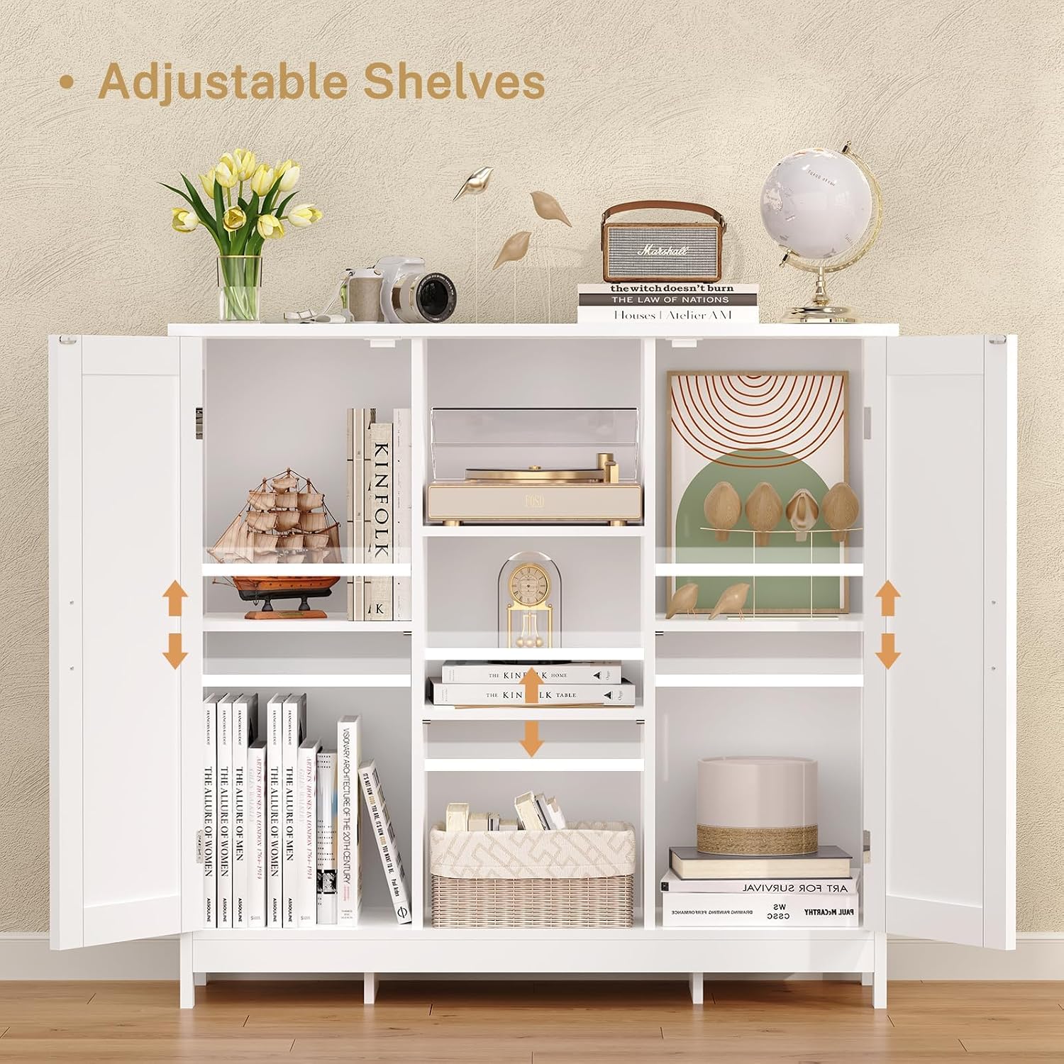 Storage Cabinet With Doors Sto - огляд і ціна Credenza Office Storage
