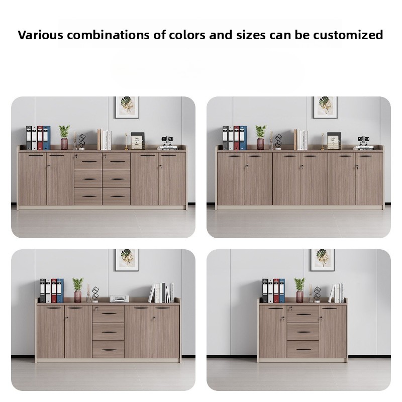 F*-Modern Wooden Low Office St - огляд і ціна Credenza Office Storage