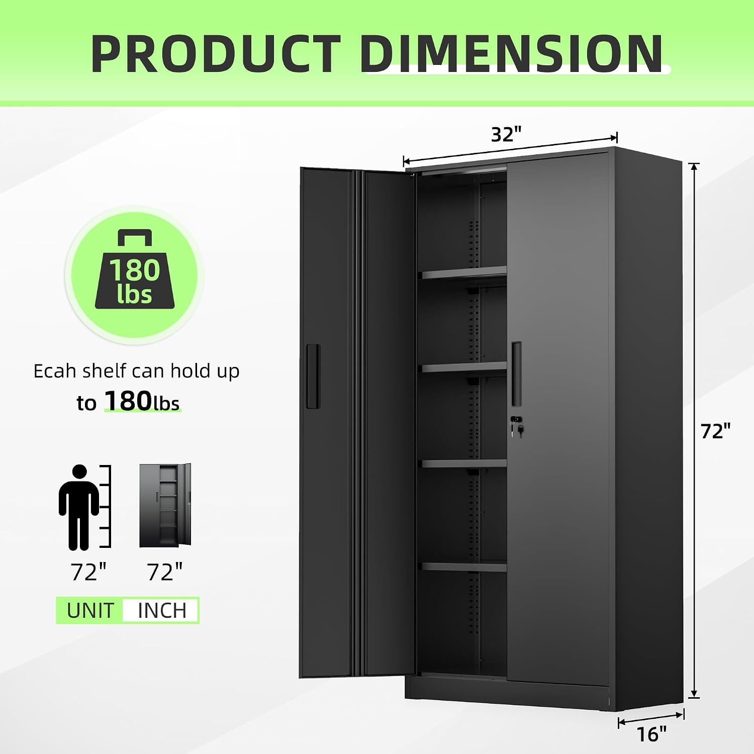 Tall Metal Storage Cabinet Org - огляд і ціна Office Furniture Home