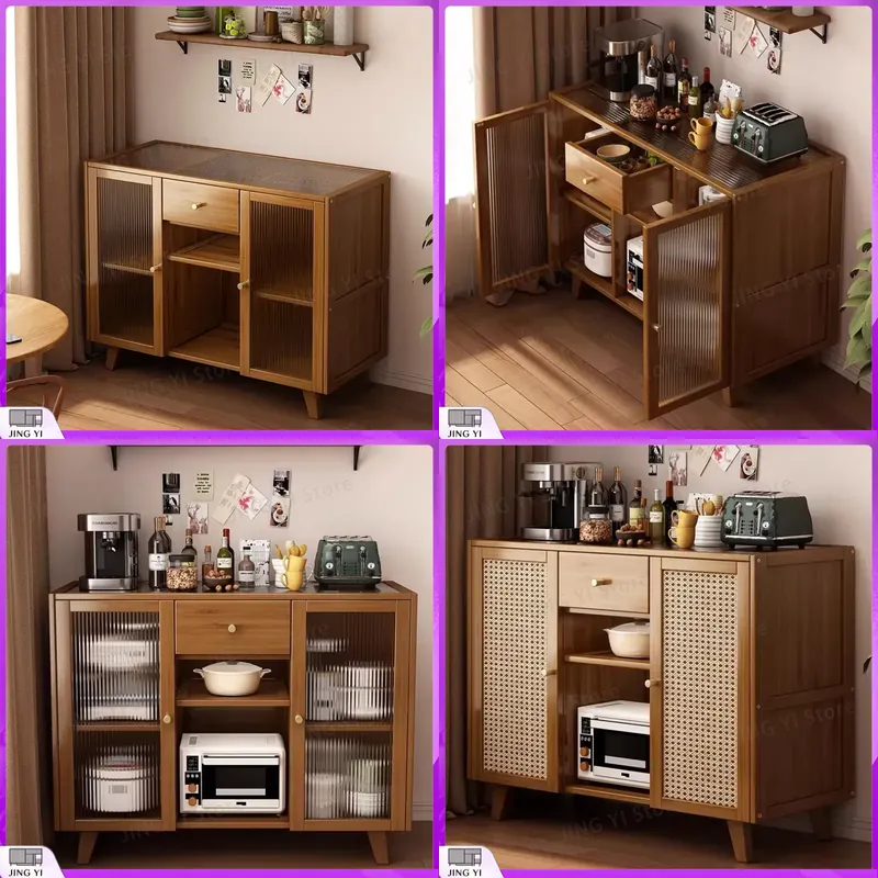 Wooden Kitchen Cabinet Buffet  - огляд і ціна Credenza Office Storage