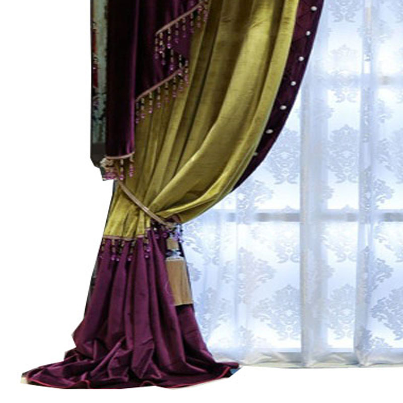 Patchwork Curtains White Beads - огляд і ціна Office Furniture Hong Kong