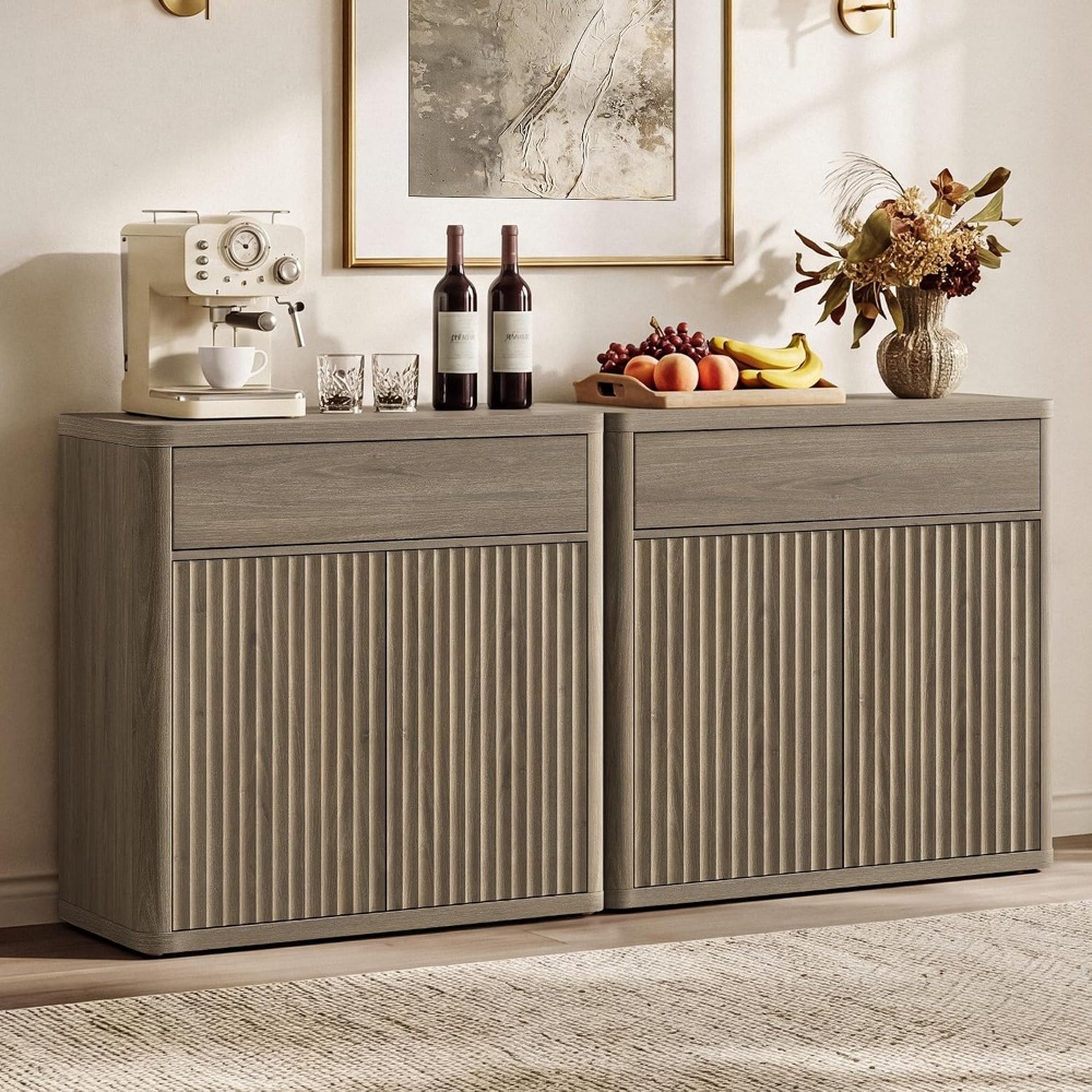 SICOTAS Buffet Cabinet with St - огляд і ціна Credenza Office Storage