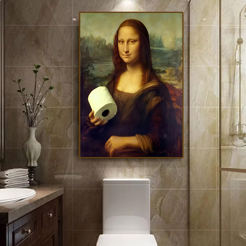 1pc Funny Abstract Bathroom To - огляд і ціна Office Furniture Home